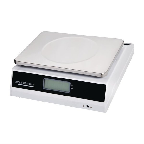 Weegschaal RVS digitaal | Cap. 15kg | 252x300x100(h)mm