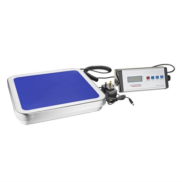 Weegschaal RVS elektronisch | Cap. 30kg | 300(Ø)x310x40(h)mm