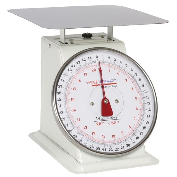 Platformweegschaal RVS | Cap. 20 kg | 24cm vierkant platform
