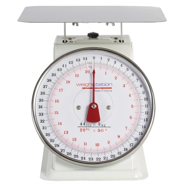 Platformweegschaal RVS | Cap. 20 kg | 24cm vierkant platform