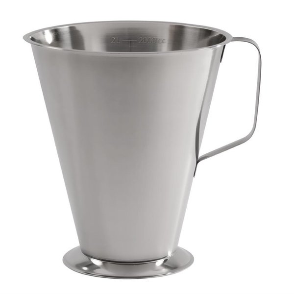 Maatbeker RVS 2L |