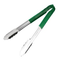 Hygiplas Serveerlepel RVS groen | 30(l)cm