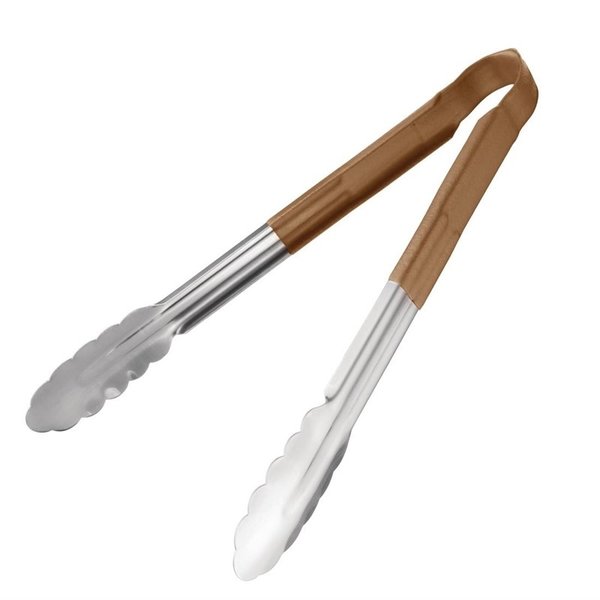 Serveertang RVS bruin | 30(l)cm