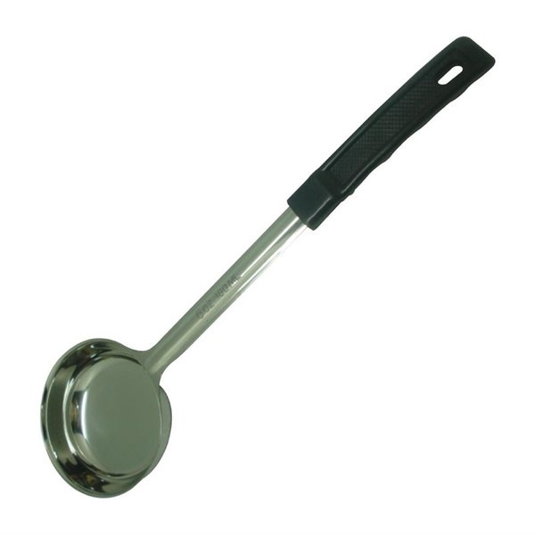 Opscheplepel RVS zwart 18cl | 36,8(l)cm