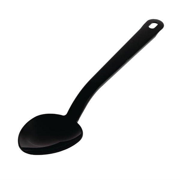 Serveerlepel exoglass zwart | 34(l)cm