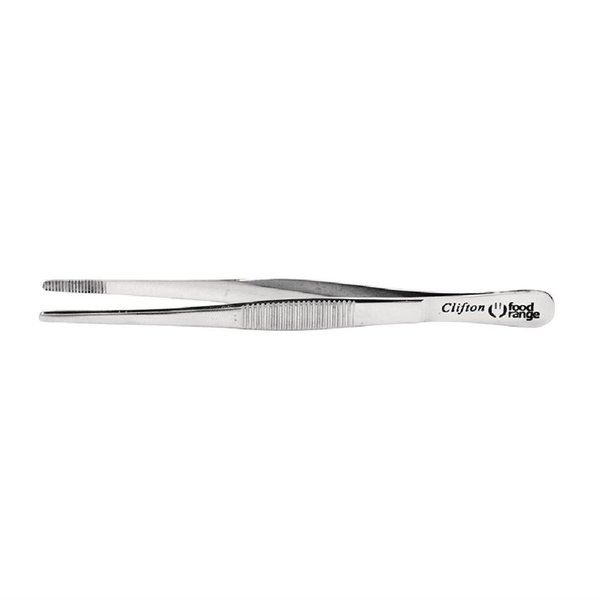 Pincet rond RVS met punt | 16(l)cm