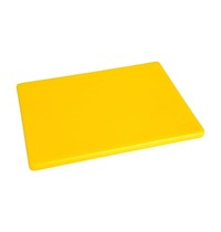Hygiplas Snijplank LDPE geel | 450x300x10(h)mm