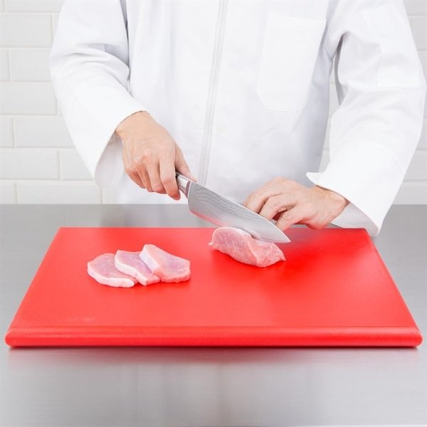 Snijplank | HDPE | Rood | 450x300x25(h)mm