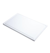 Gastro M Broodsnijplank | HDPE | Wit | 1/1 GN | HACCP | Sapgeul | 530x325x15(h)mm 