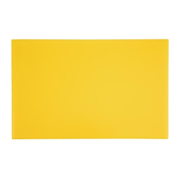 Snijplank | HDPE | Geel | 450x300x25(h)mm