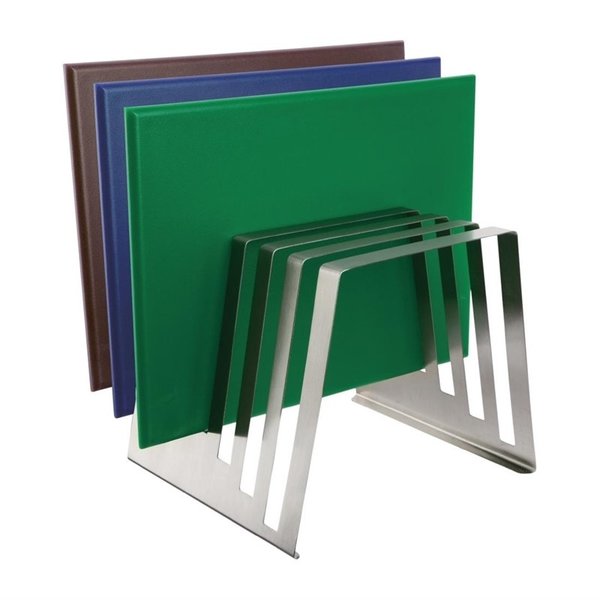 Snijplanken rek RVS | 6x tot 15mm dik | 265x200x180(h)mm