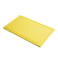 Gastro M Snijplank | HDPE | Geel | 1/1 GN | HACCP | Sapgeul | 530x325x15(h)mm 
