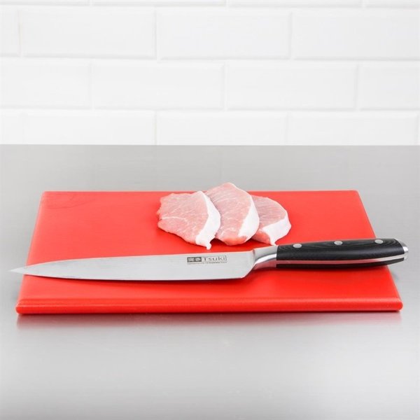 Snijplank | HDPE | Rood | 305x229x12(h)mm