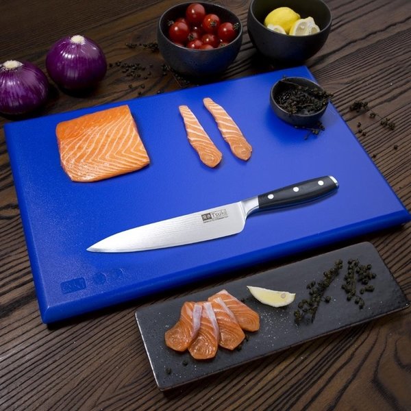 Snijplank | HDPE | Blauw | 450x300x25(h)mm