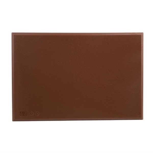Snijplank | HDPE | Bruin | 450x300x25(h)mm