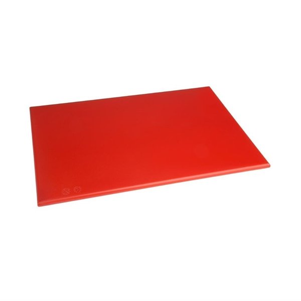 Snijplank | HDPE | Rood | Antibacterieel | 455x305x12(h)mm