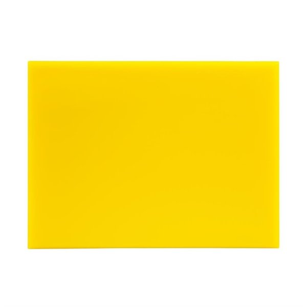 Snijplank | HDPE | Geel | 300x225x12(h)mm