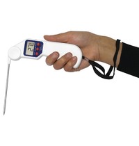 Hygiplas Thermometer kleurcode kunststof wit | -50°C tot +300°C | 