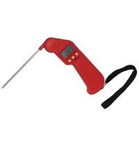 Hygiplas Thermometer kunststof kleurcode rood 