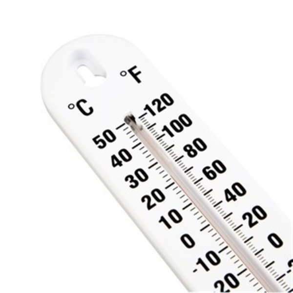 Muurthermometer kunststof | -40°C tot +50°C | 6x1,5x27(h)cm