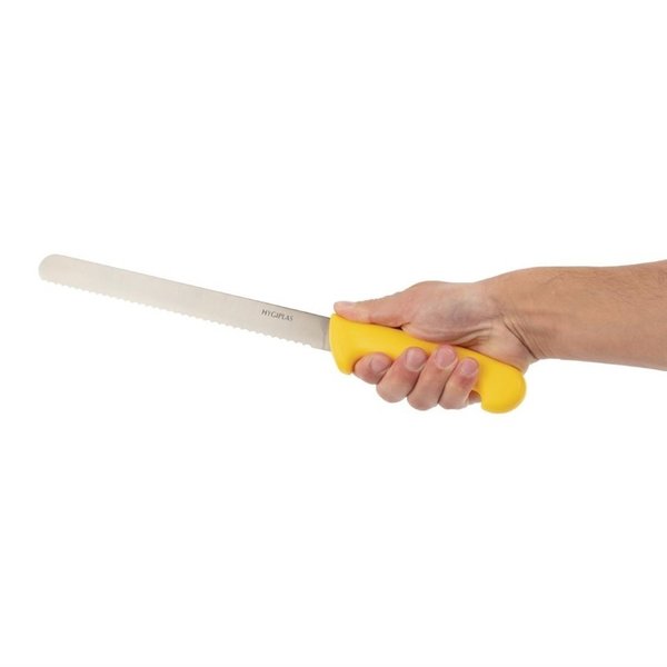 Hammes gekarteld RVS geel | 25,5(l)cm