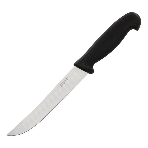 Officemes gegolfd RVS zwart | 12,5(l)cm