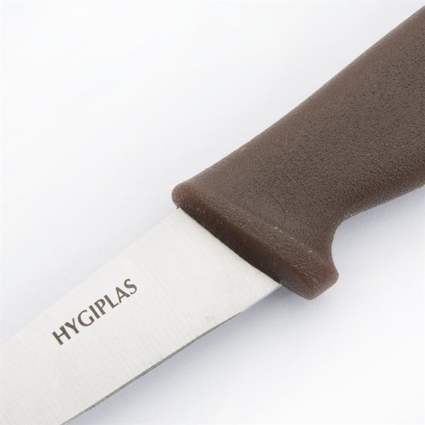 Officemes | RVS | Bruin (Gegaard Vlees) | Lengte 180mm