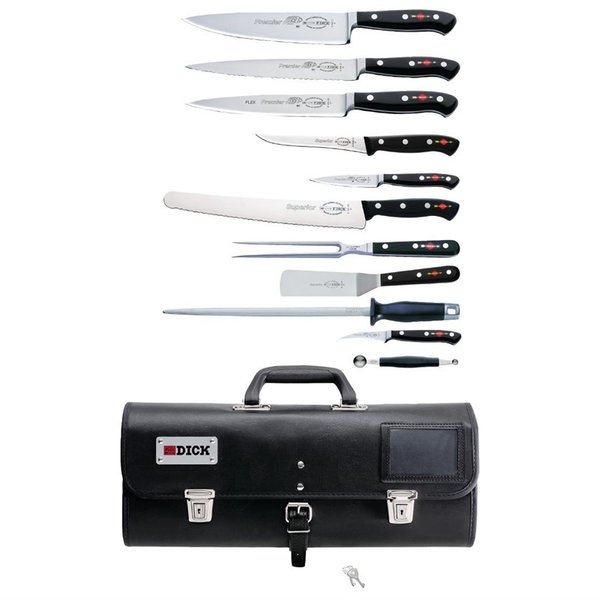 Messen set met foedraal 11 delig | 48(b)x75(l)cm