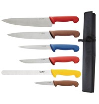 Hygiplas Messenset | RVS | Div. Kleuren | 6 Stuks | Incl. Foudraal 