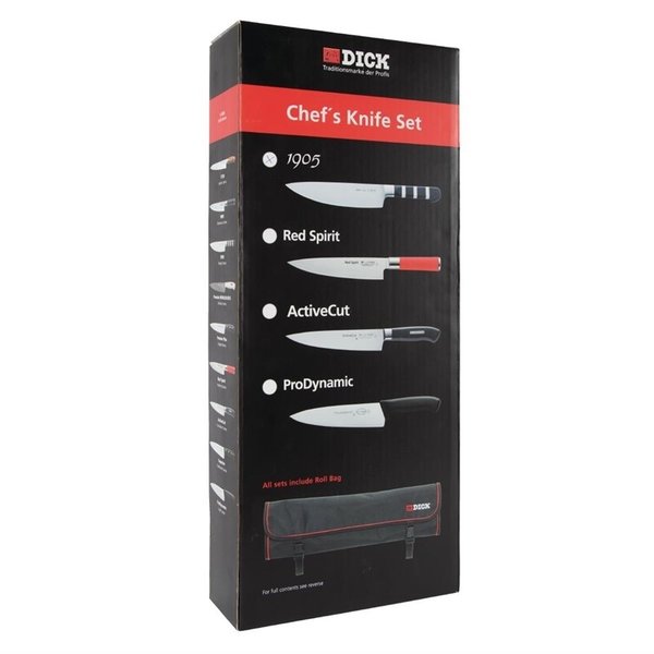 Foedraal Red Spirit messenset 5 delig | 35(l)cm
