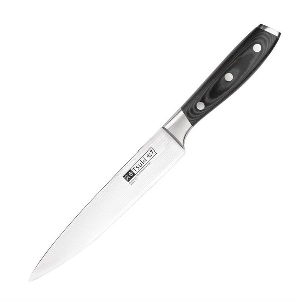 Vleesmes | TSUKI | RVS | Zwart | Lengte 329mm