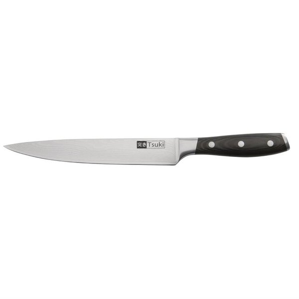 Vleesmes | TSUKI | RVS | Zwart | Lengte 329mm