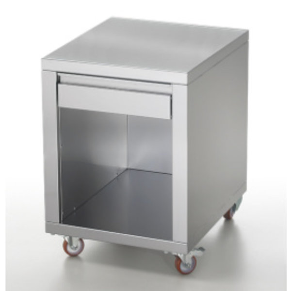 Onderstel | Voor Mastro/Diamond Pizzapletters | Wielen (Geremd) | 710x560x800(h)mm
