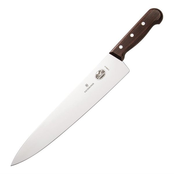Koksmes RVS met houten heft | 25,5(l)cm