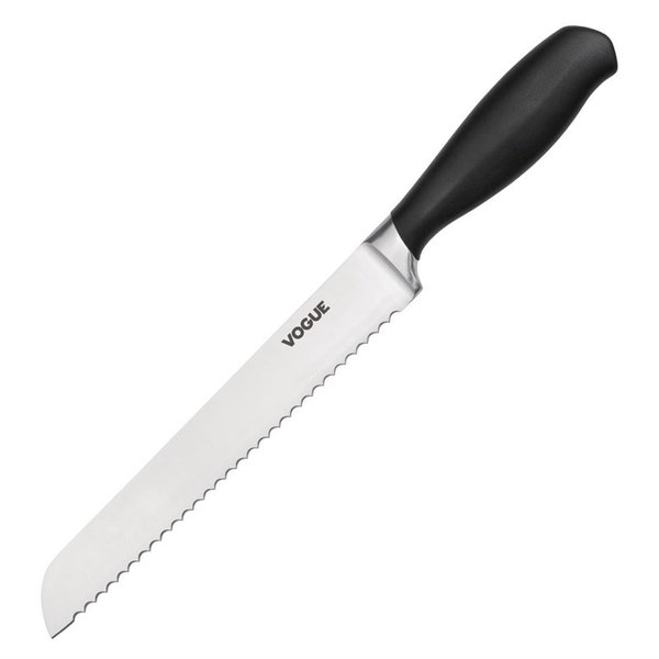Broodmes | RVS | Zwart | Lengte 203mm