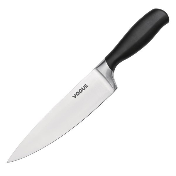Koksmes | SOFTGRIP | RVS | Zwart | Lengte 330mm