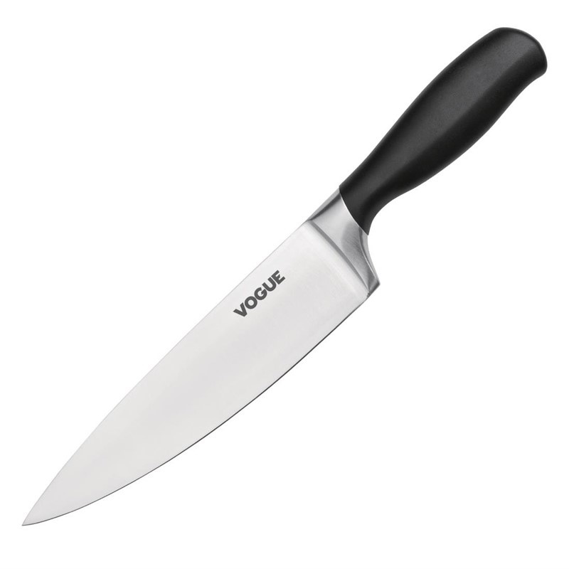 Koksmes | SOFTGRIP | RVS | Zwart | Lengte 330mm