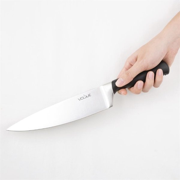Koksmes | SOFTGRIP | RVS | Zwart | Lengte 330mm