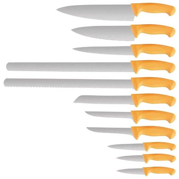 Fileermes | SOFT GRIP PRO | Staal | Oranje | Lengte 336mm