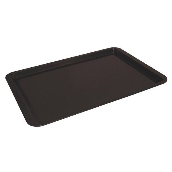 Koolstofstalen bakplaat met anti aanbak laag medium | 430x280x15(h)mm