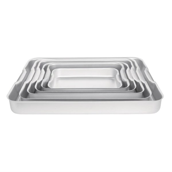 Bakplaat aluminium 6,31L | 370x260x70(h)mm