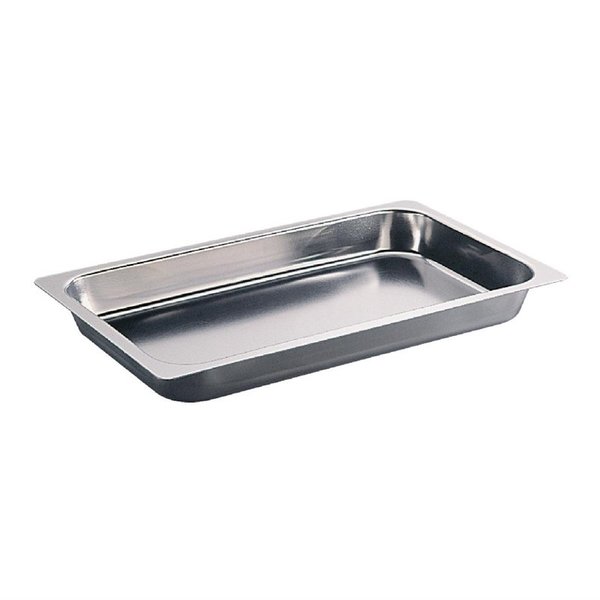 Bakplaat RVS 5,5cm diep | 325x530x55(h)mm