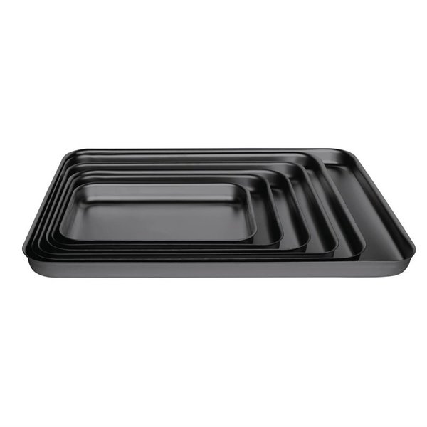 Bakplaat geanodiseerd aluminium | 320x215x40(h)mm