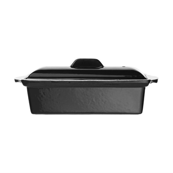 Paté/terrine vorm gietijzer zwart 1,3L | 310x100x90(h)mm
