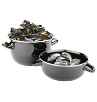 Olympia Mosselpan | Geëmailleerd | Oven | Incl. Deksel | Ø220x195(h)mm