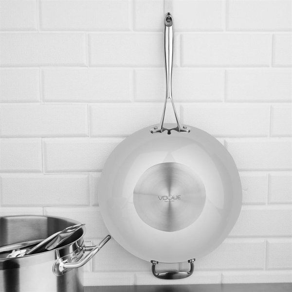 Wokpan RVS/Aluminium 4,8L | 31(Ø)cm