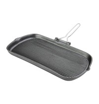 Vogue Grillpan gietijzer | 255x380x37(h)mm