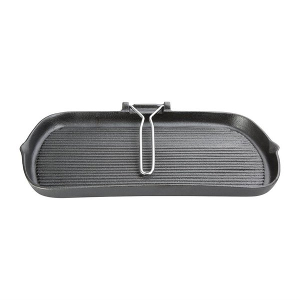 Grillpan gietijzer | 255x380x37(h)mm