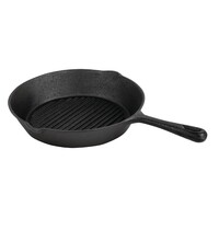 Vogue Grillpan | Gietijzer (Antiaanbaklaag) | Div. Warmtebronnen | Ø267mm 