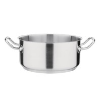 Vogue Kookpan | RVS | 4.5L | Div. Warmtebronnen | Ø240x116(h)mm 